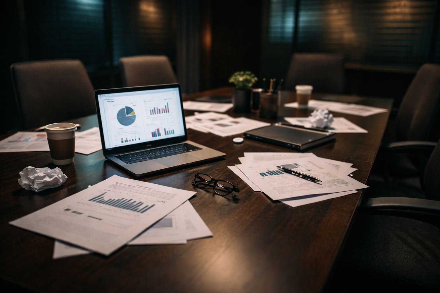 security vendor management meeting in conference room